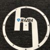 White M Clock