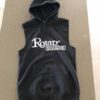 Sleeveless Hoodie Black - Rotary Engine