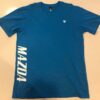 White M MAZDA - Blue Tee