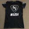 Womens - Rotary Engine - Black Tee