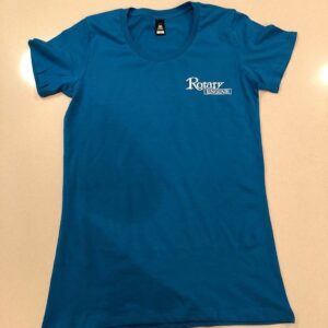 Womens - Rotary Engine - Blue Tee