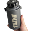 Black Alloy Radiator Overflow Bottle