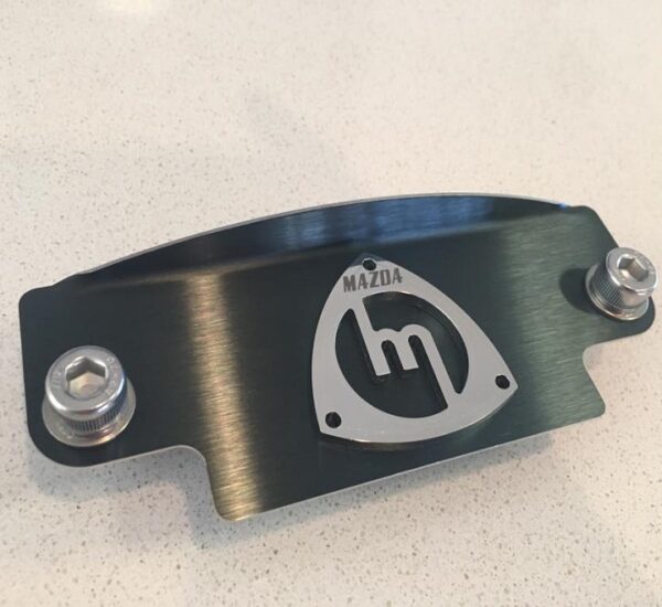 polished rotor black plate 12a cover