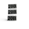 20B Housing Tag - Black Details
