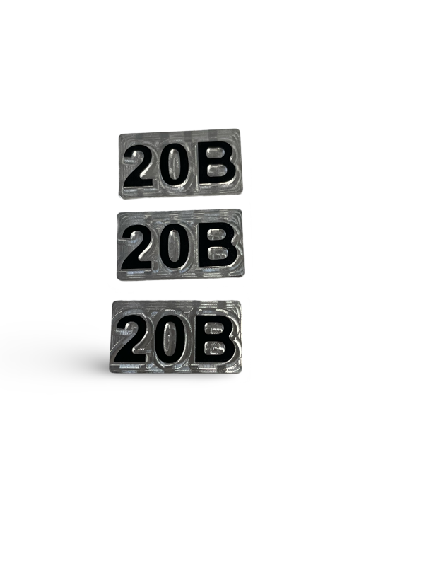 20B Housing Tag - Black Details