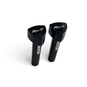 BLACK Billet Door Lock Knobs - Rx7 Gen1 (pair)