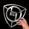 M Rotor Shape Clock