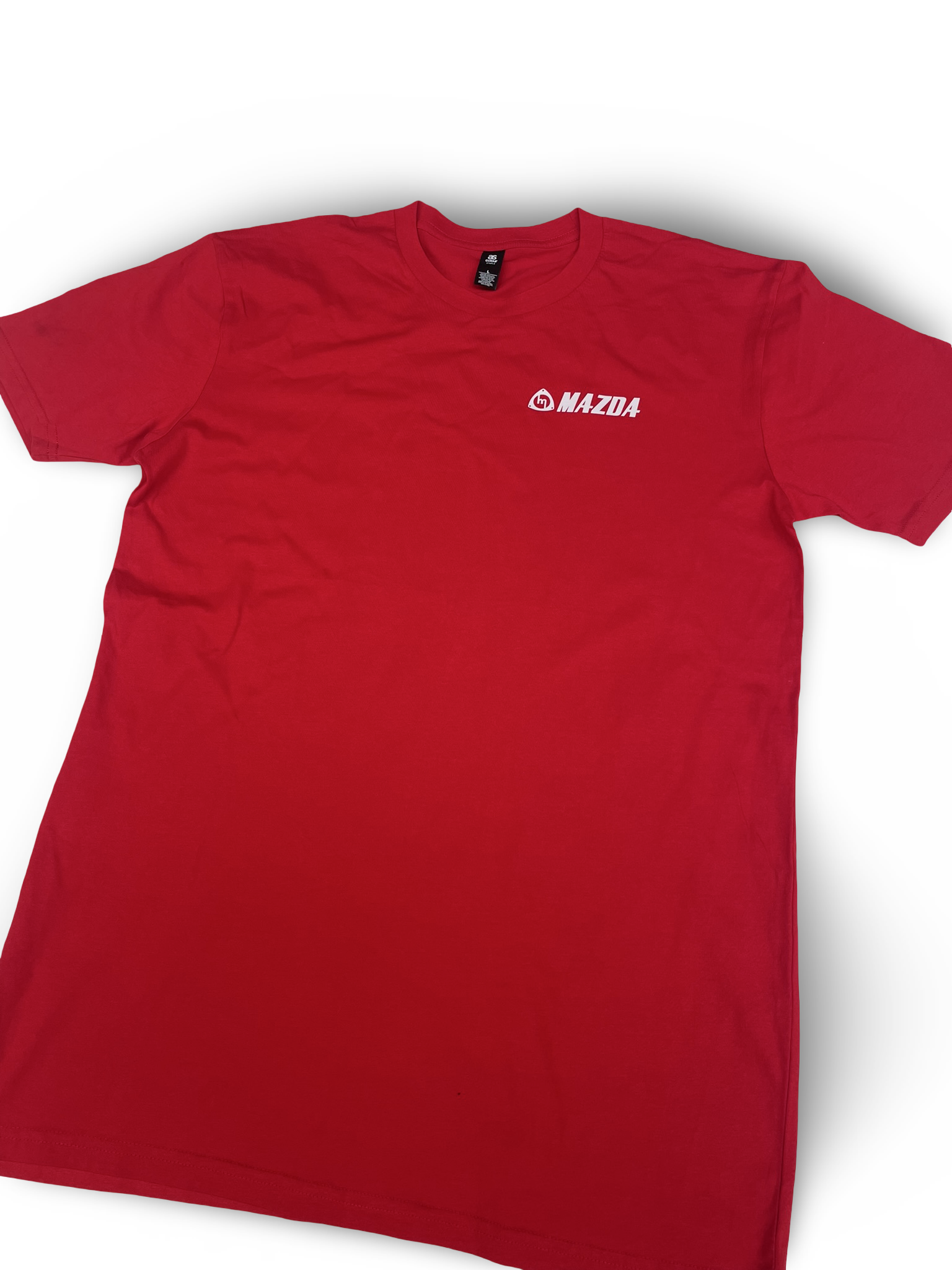 White M Mazda - Red Tee