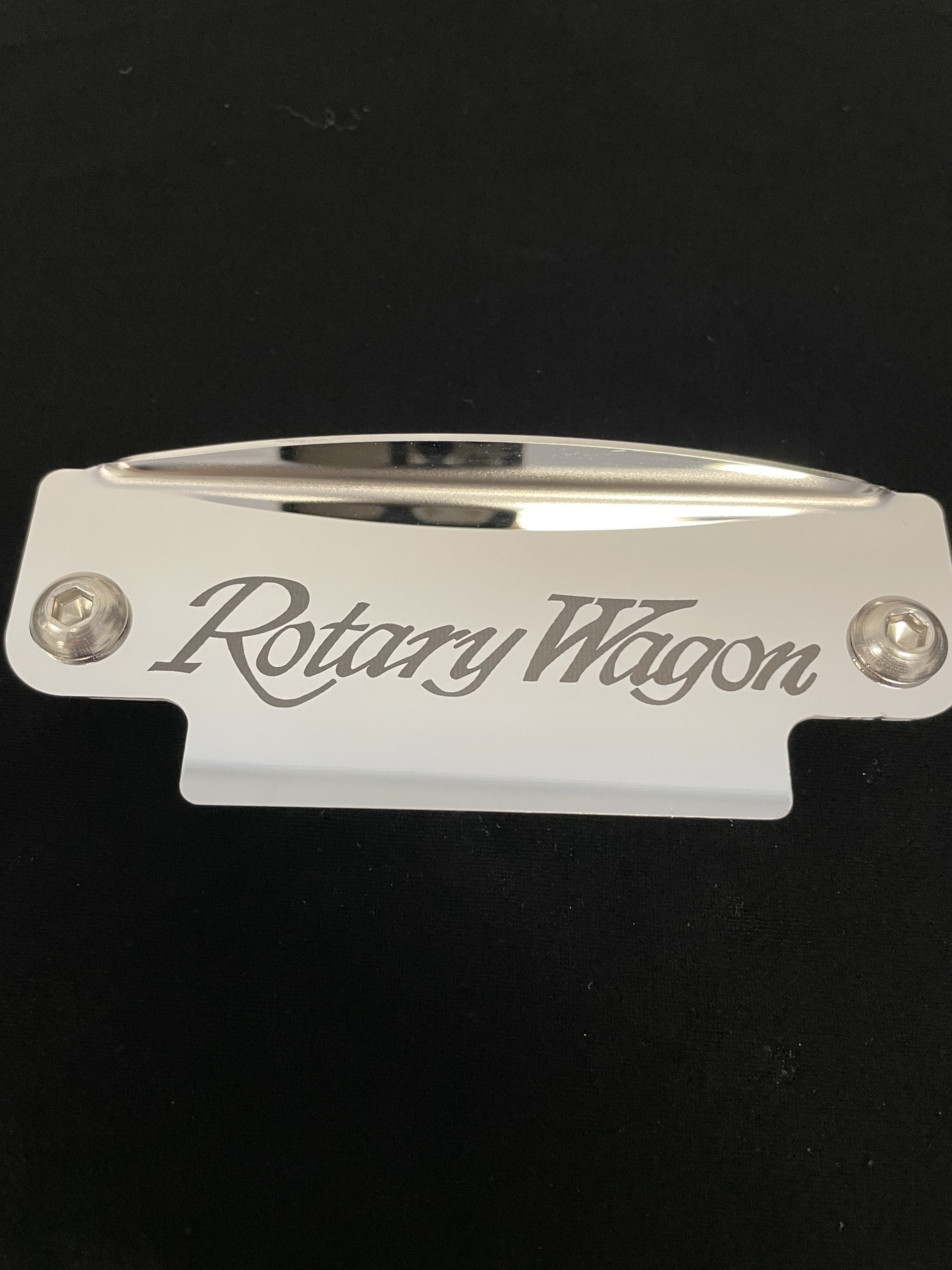 Rotary Wagon 12a Polished Flywheel Cover