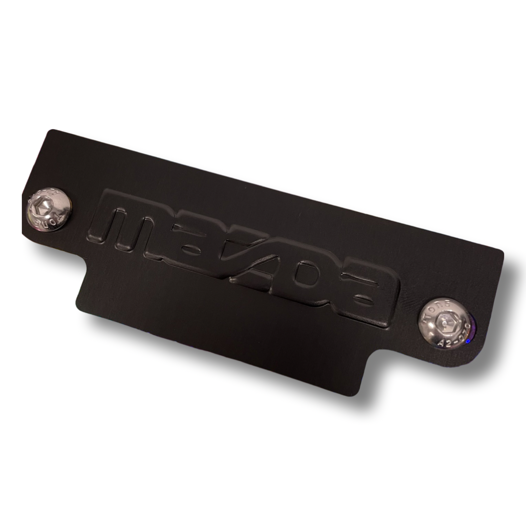 Black Stamped MAZDA 12a/13b Flywheel cover