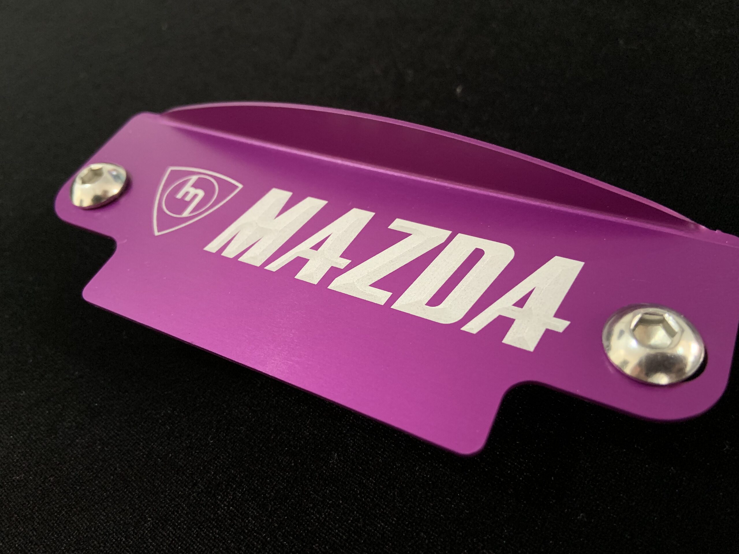 Purple 12a Flywheel Cover- M MAZDA