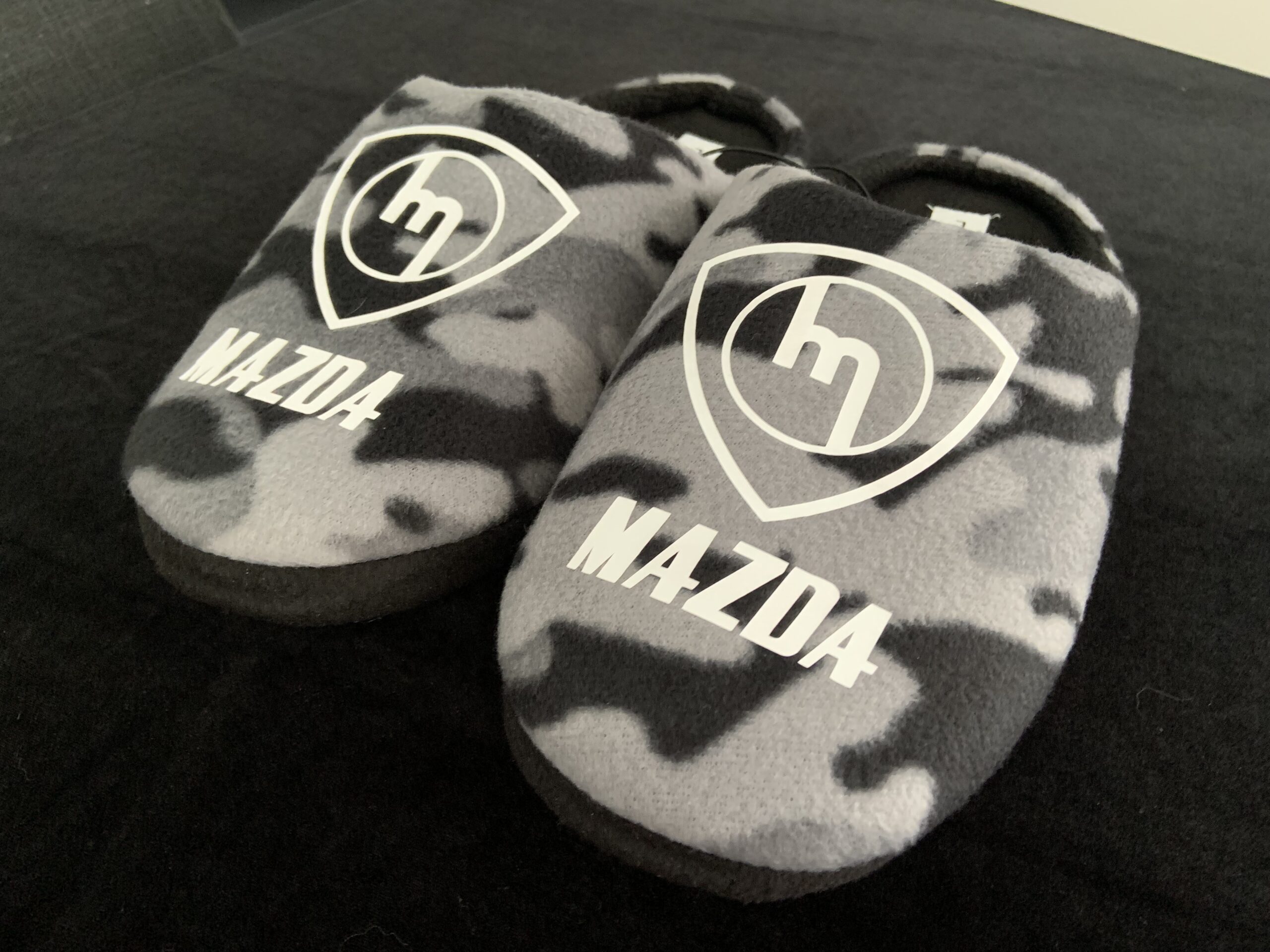 Camo Mazda slippers