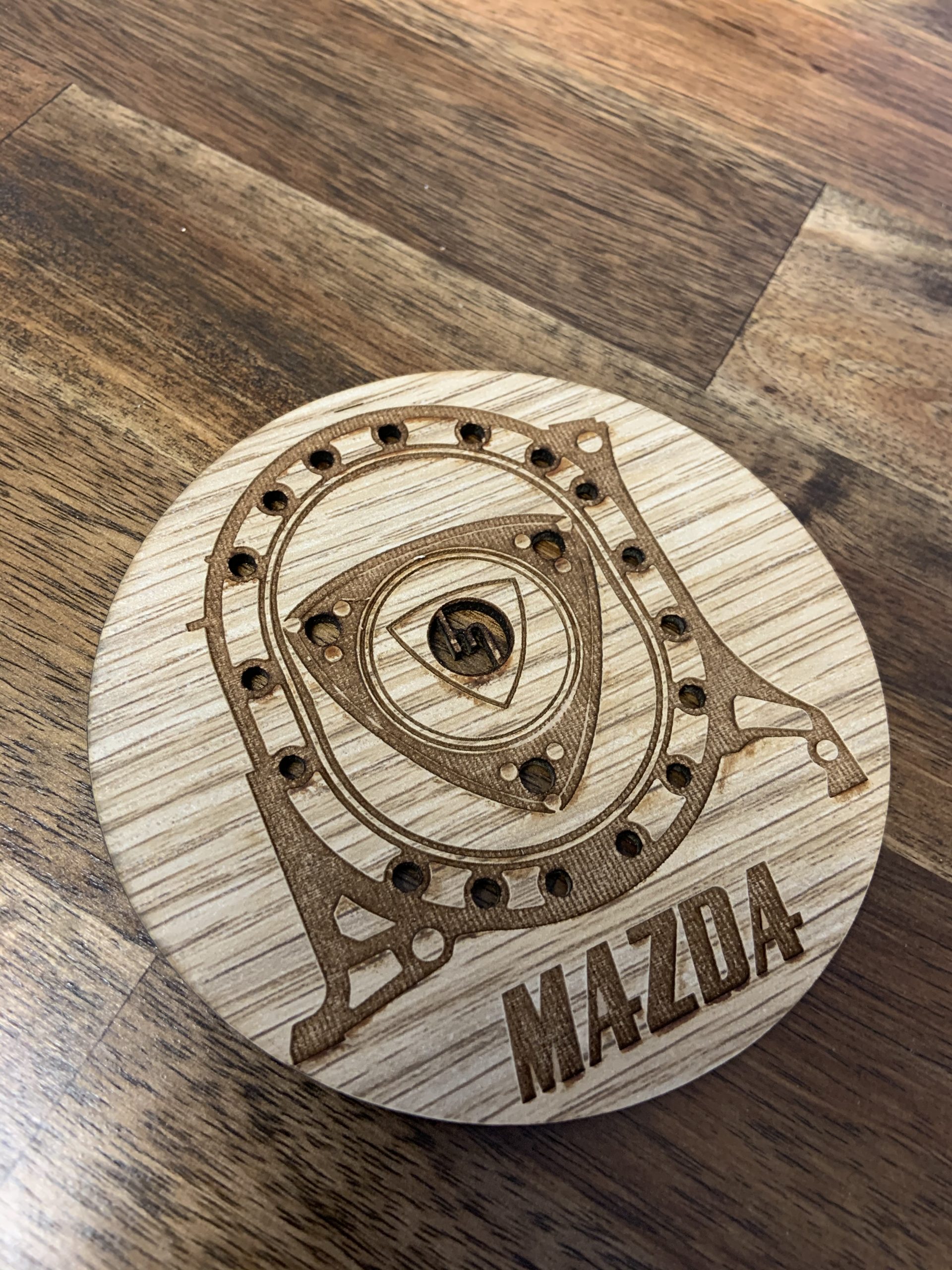 Set of 4 Wooden Coasters