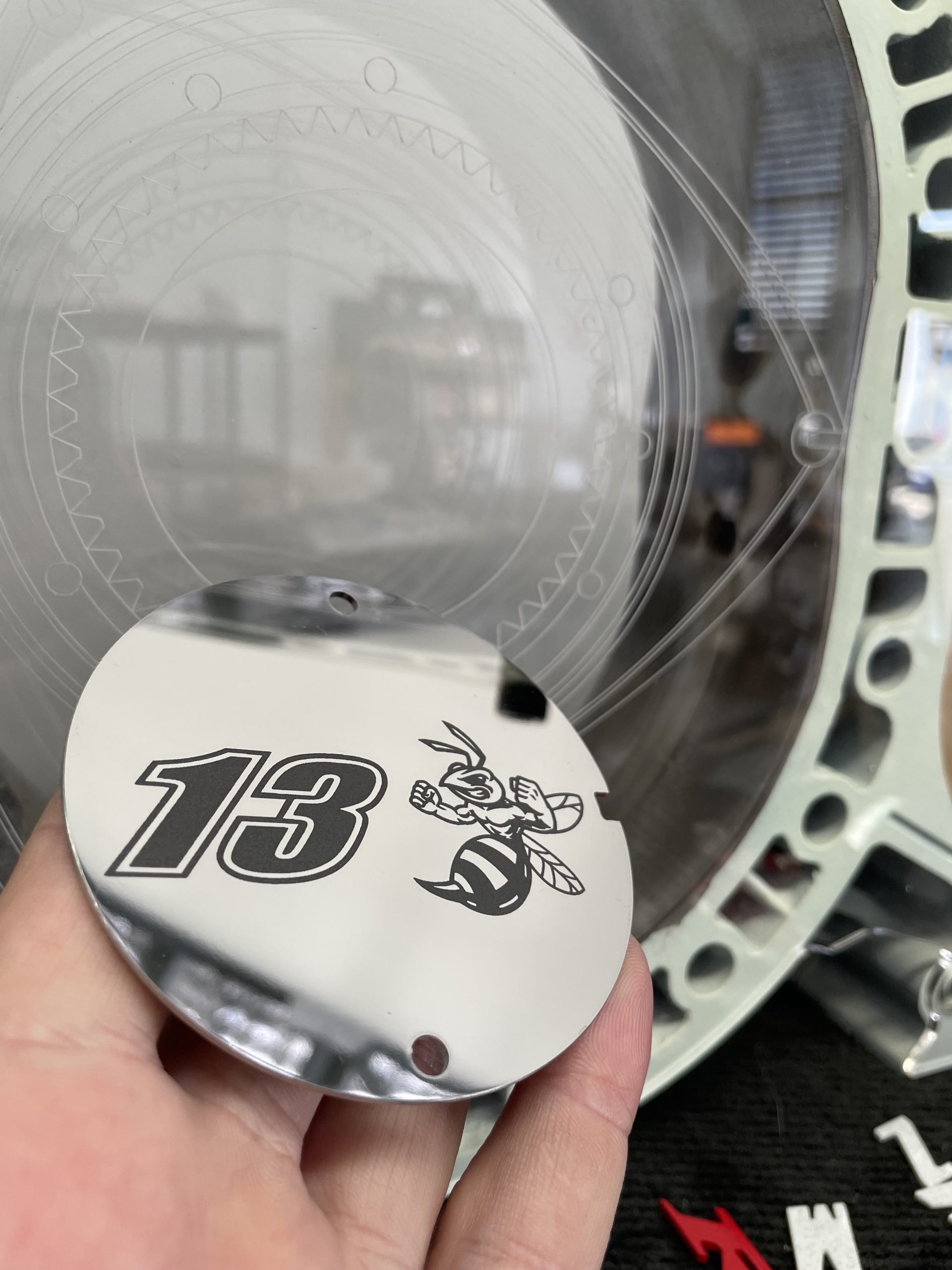 13BEE CAS Cover - Polished Stainless Steel