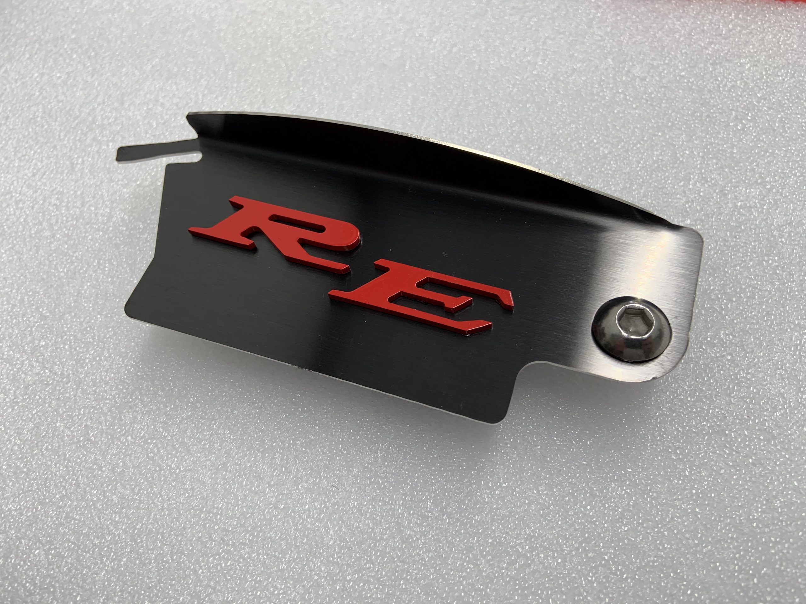 13B Black Stainless with red RE