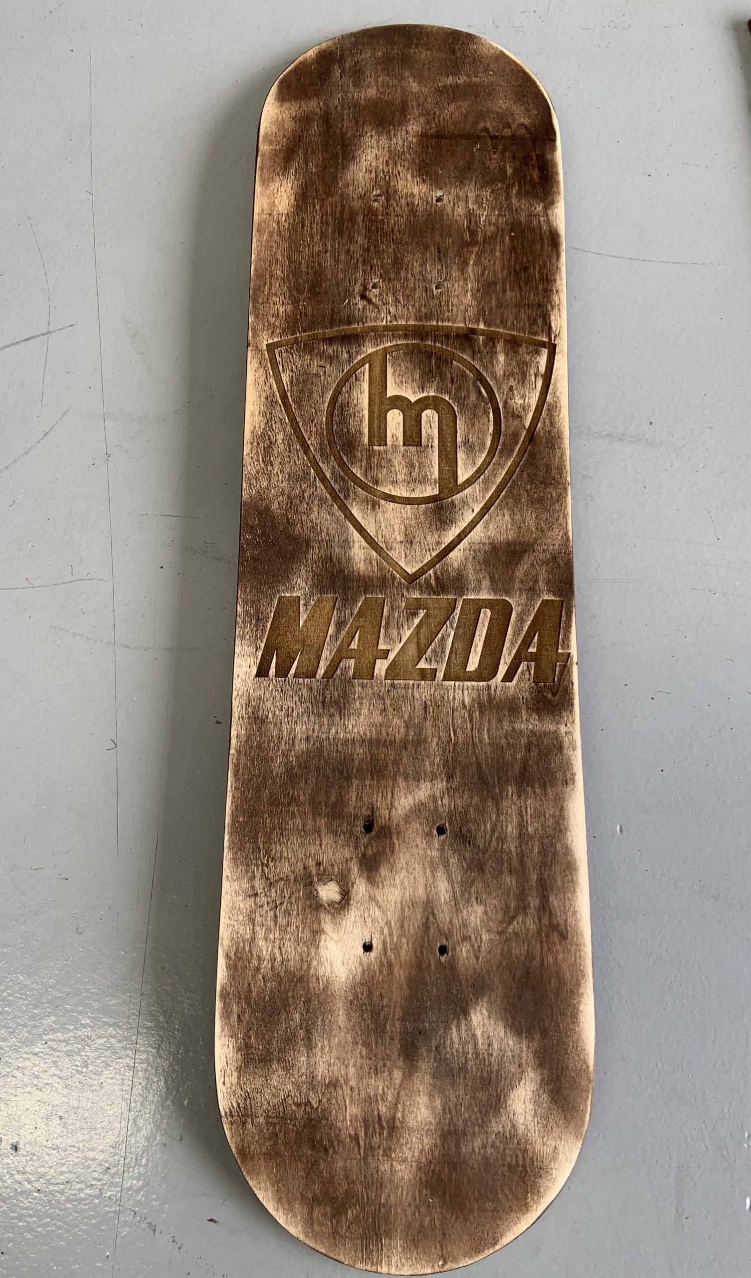 Mazda Wooden Skateboard Deck