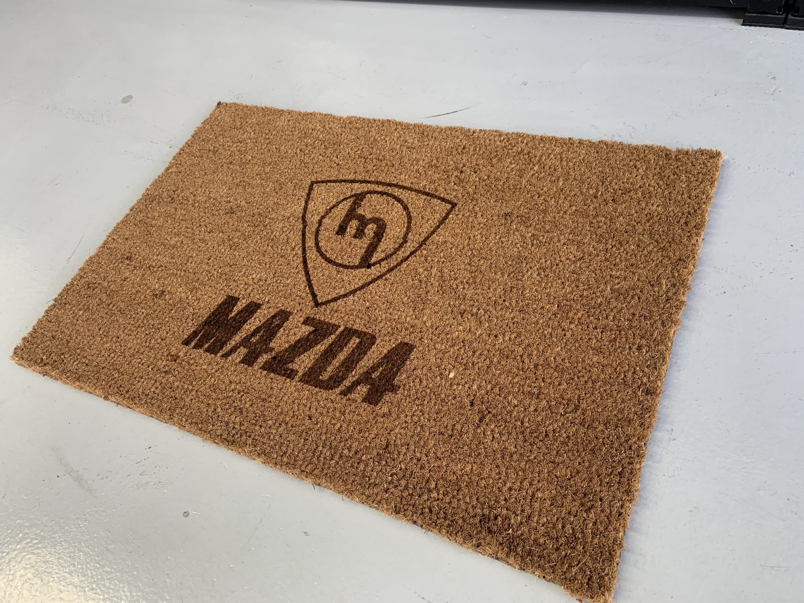 M MAZDA Door Mat