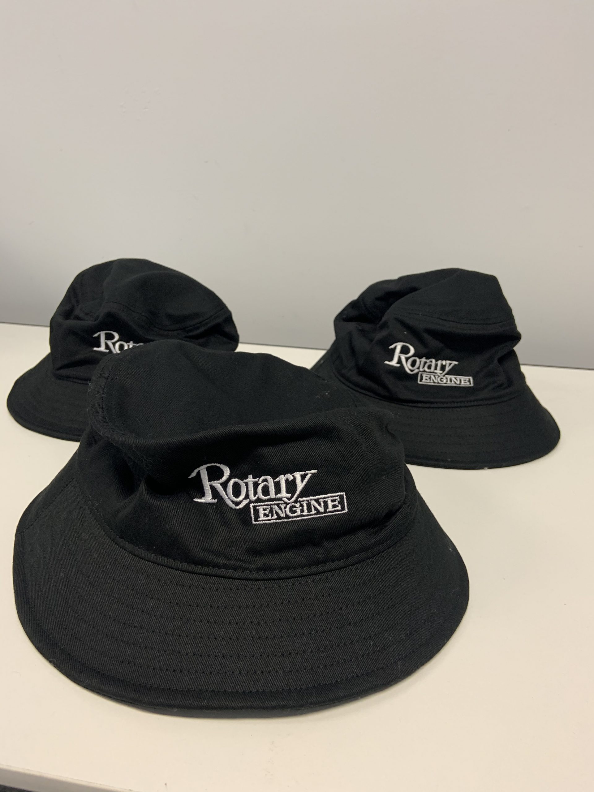 Rotary Engine Bucket Hat - Black