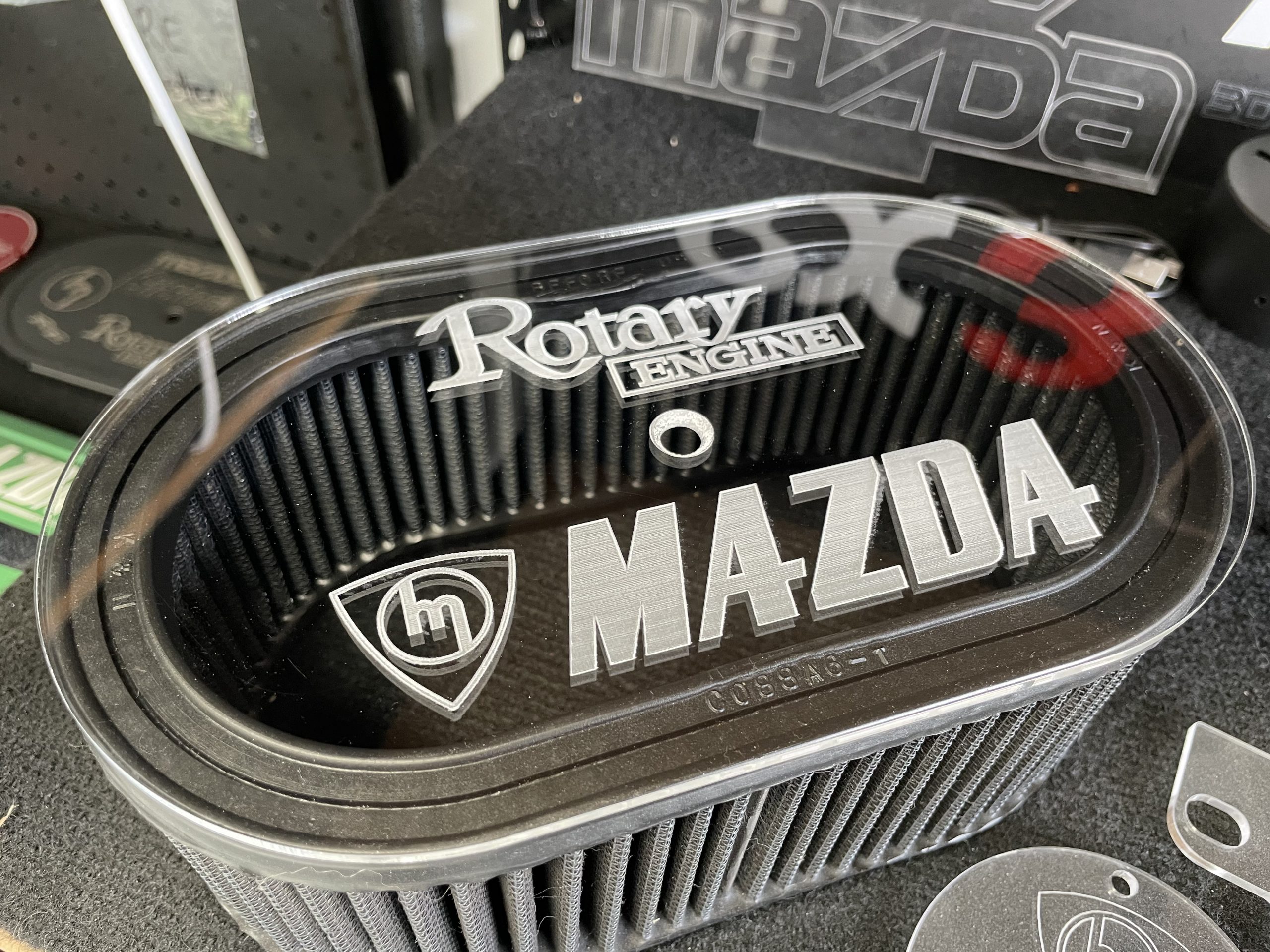 Rotary Engine M MAZDA IDA Filter lid