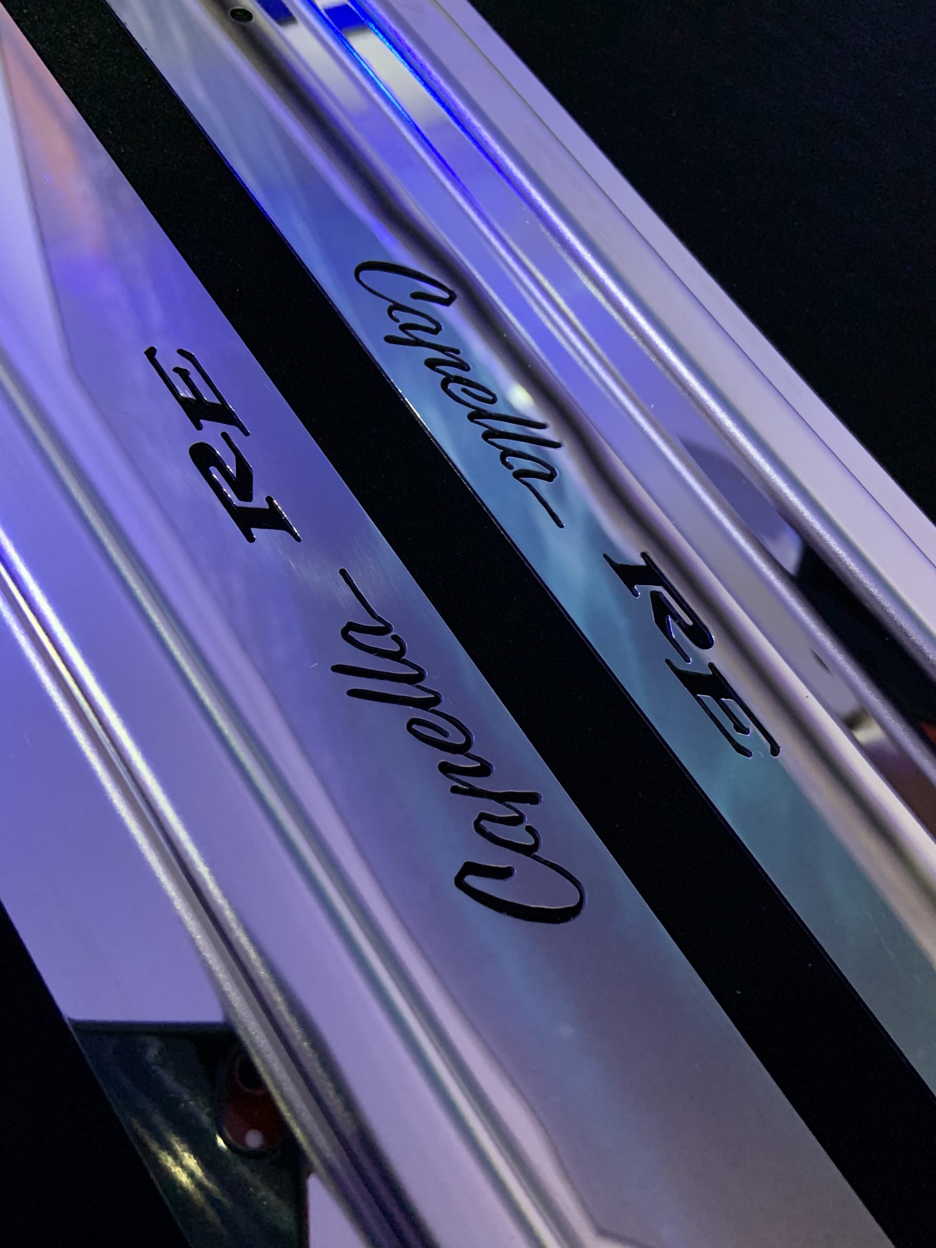 Rx2 Coupe Polished Stainless Scuff Plates - Capella RE ( 2 pcs )