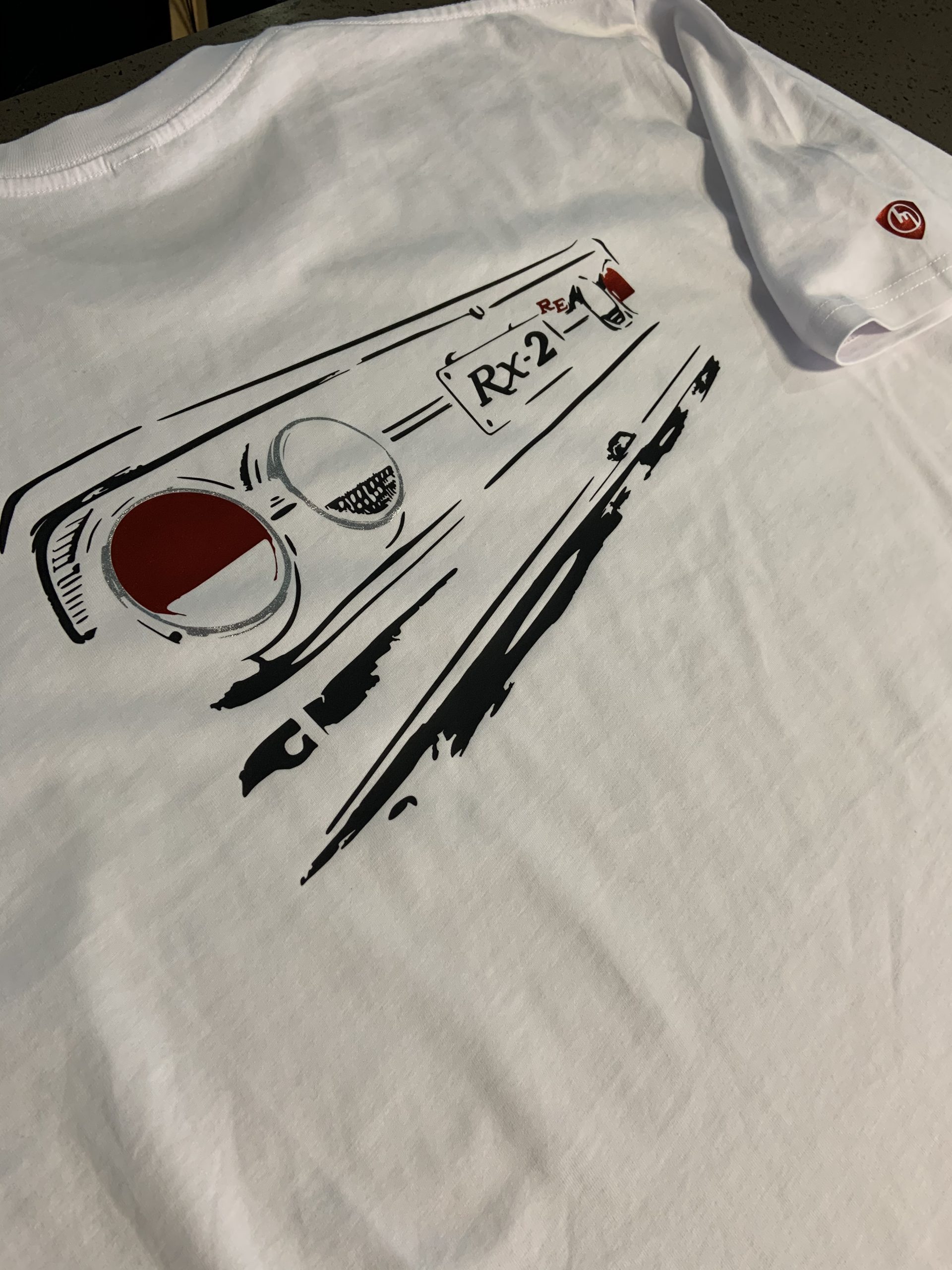 White Mazda Rx2 Tee