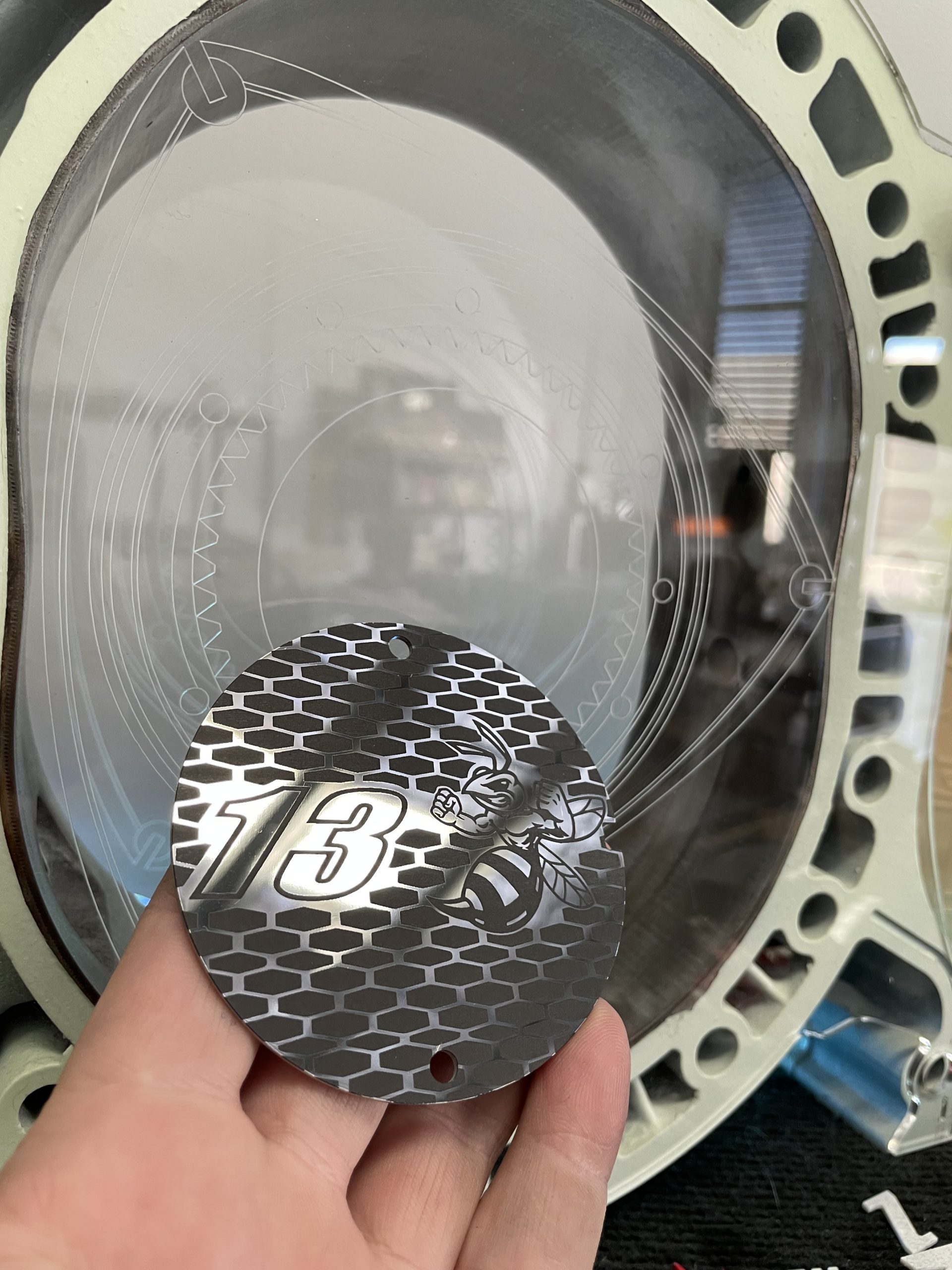 13BEE Polished Stainless CAS Cover