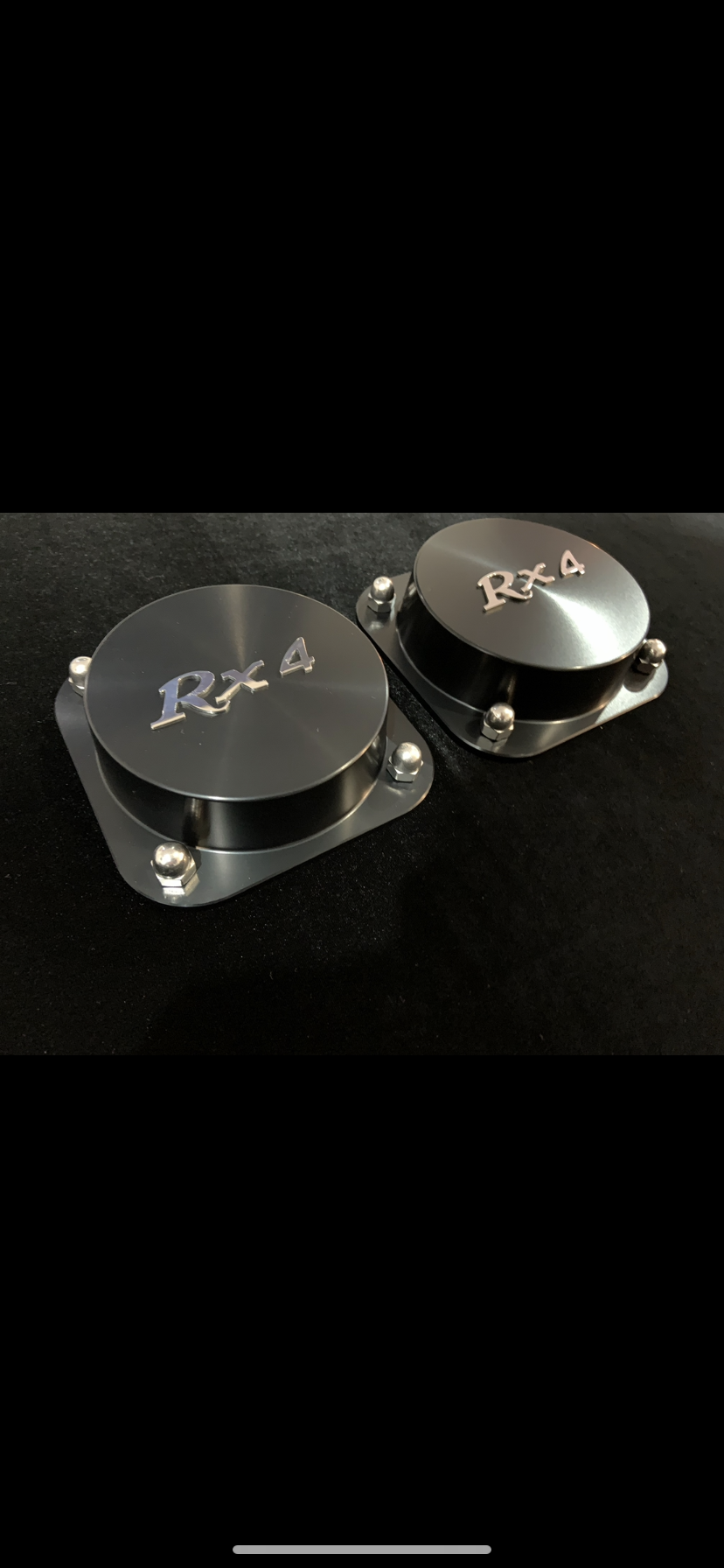 Black Billet Alloy - Chrome Rx4