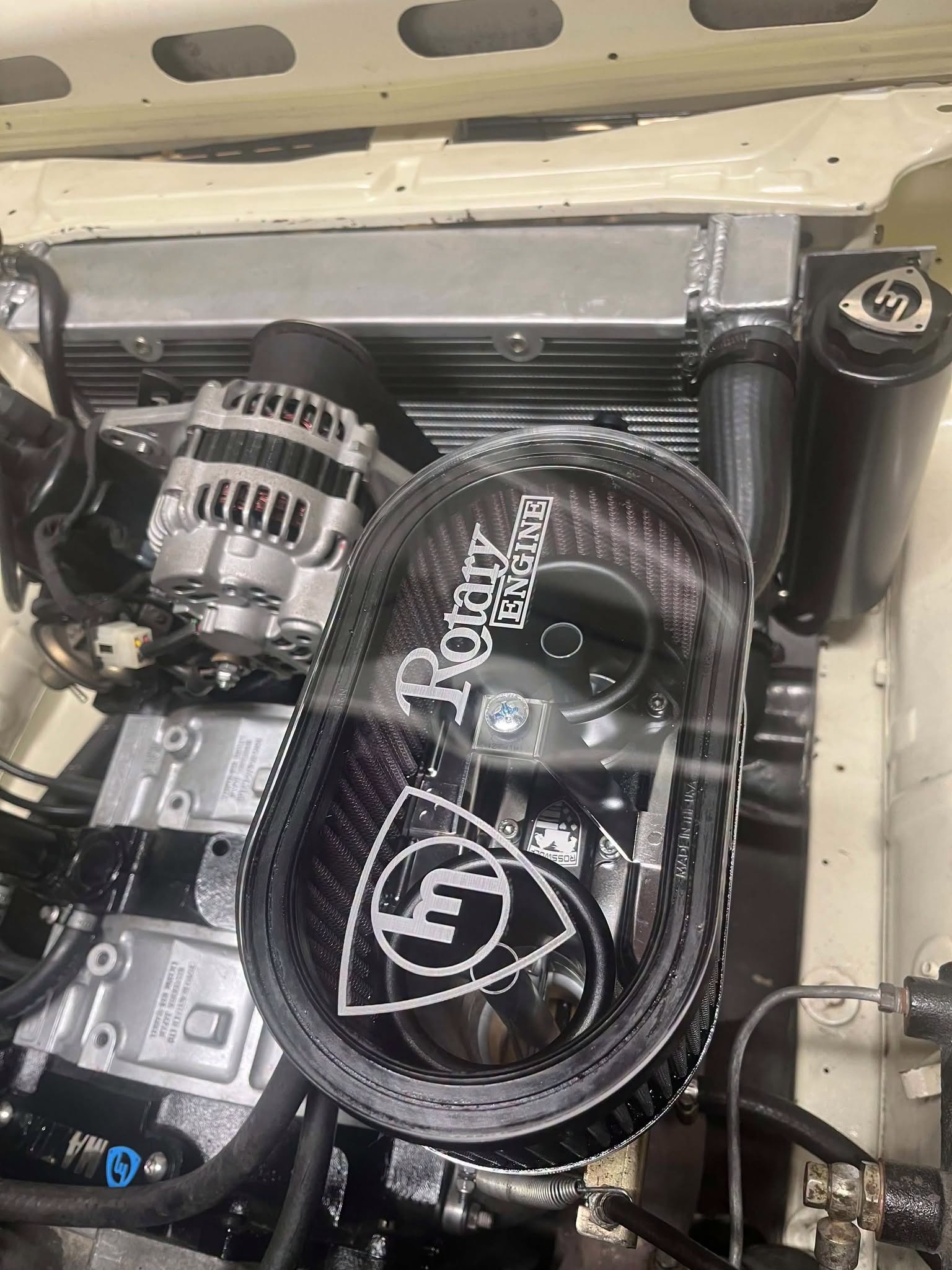 Clear IDA Filter Lid - M Rotary Engine