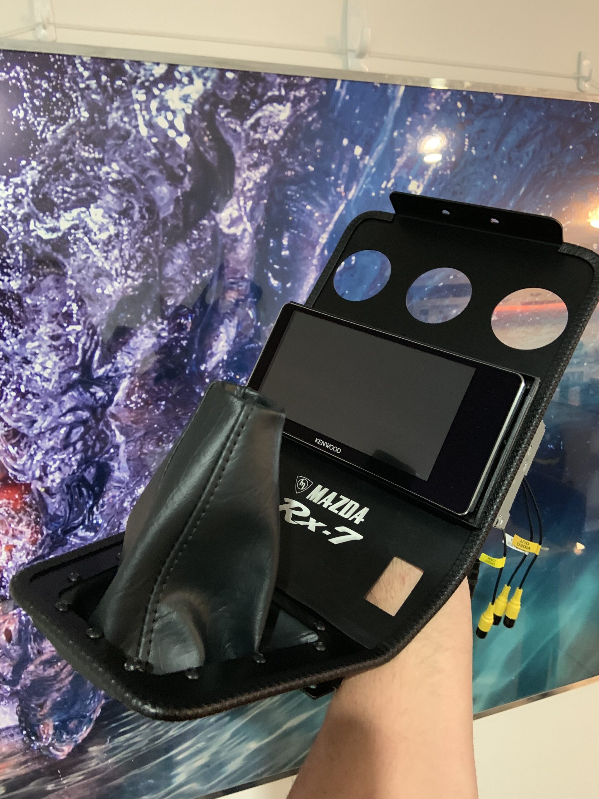 Rx7 Gen1 SERIES 2/3 Fascia Panel - ALLOY BLACK