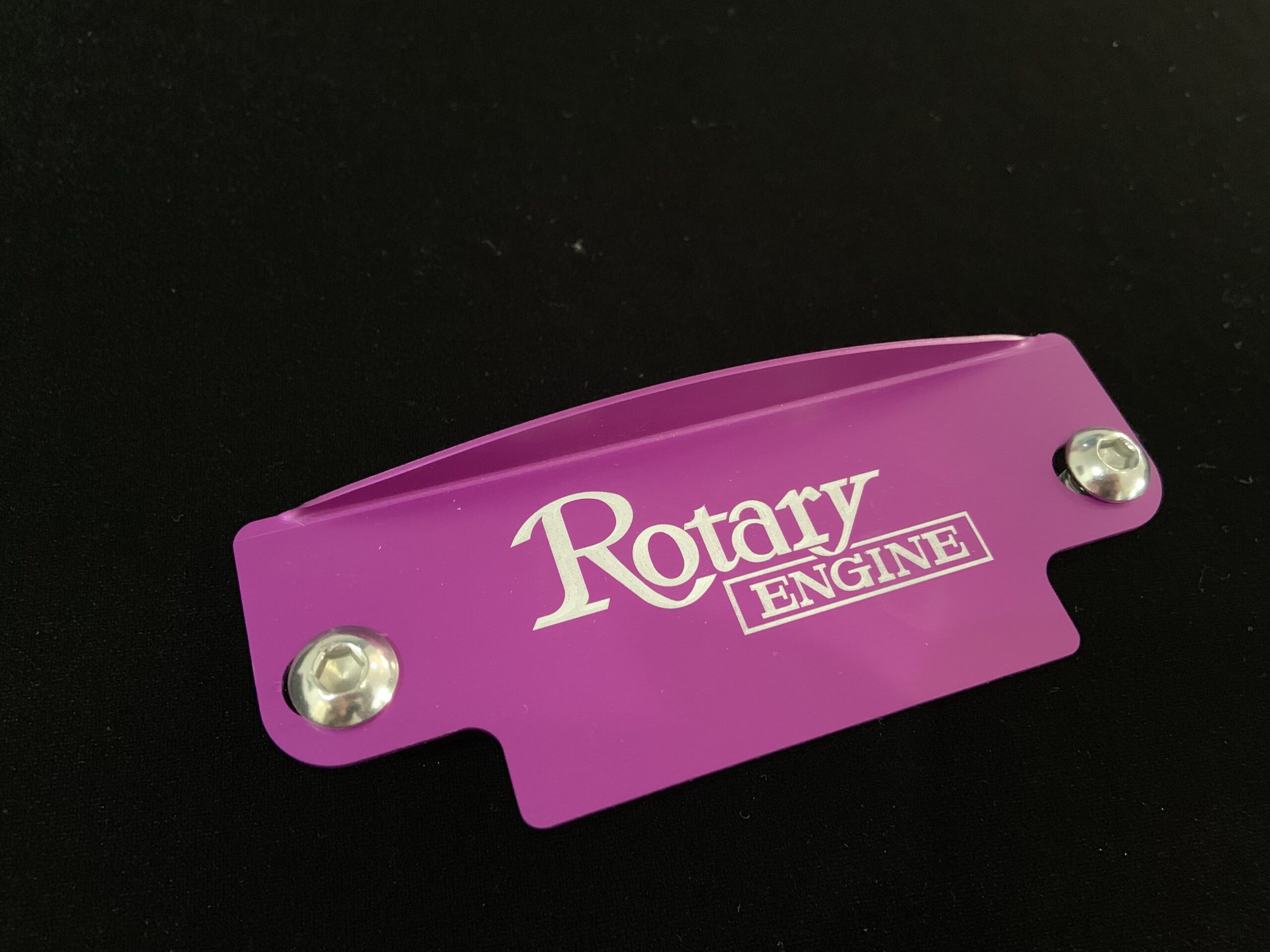 Purple 12a Flywheel Cover - Rotary Engine