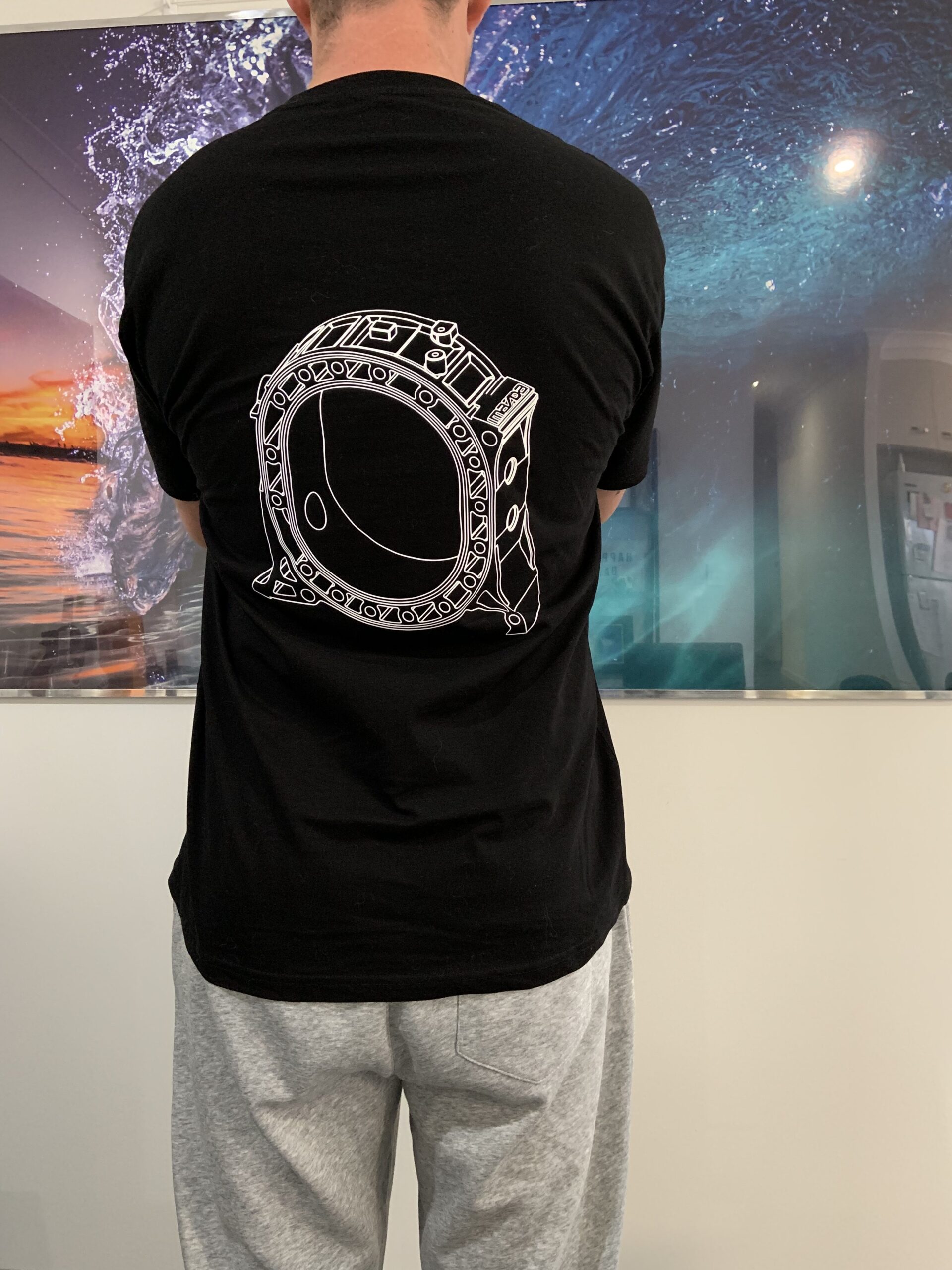 Rotor Housing Tee - Black