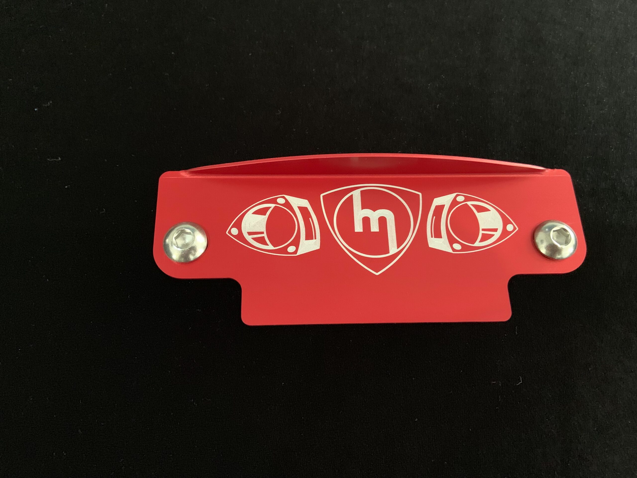 Red Alloy Flywheel Cover - M & Rotors