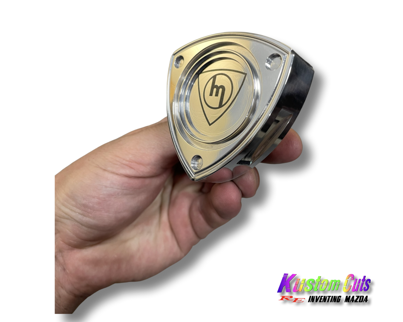 Polished Billet Rotor Oil Cap - M