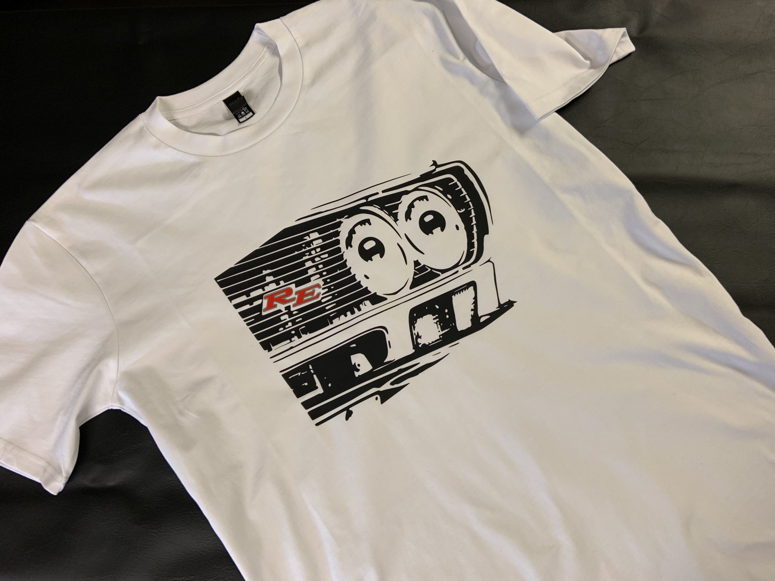 White Rx2 Series 2 Front & Rear Print