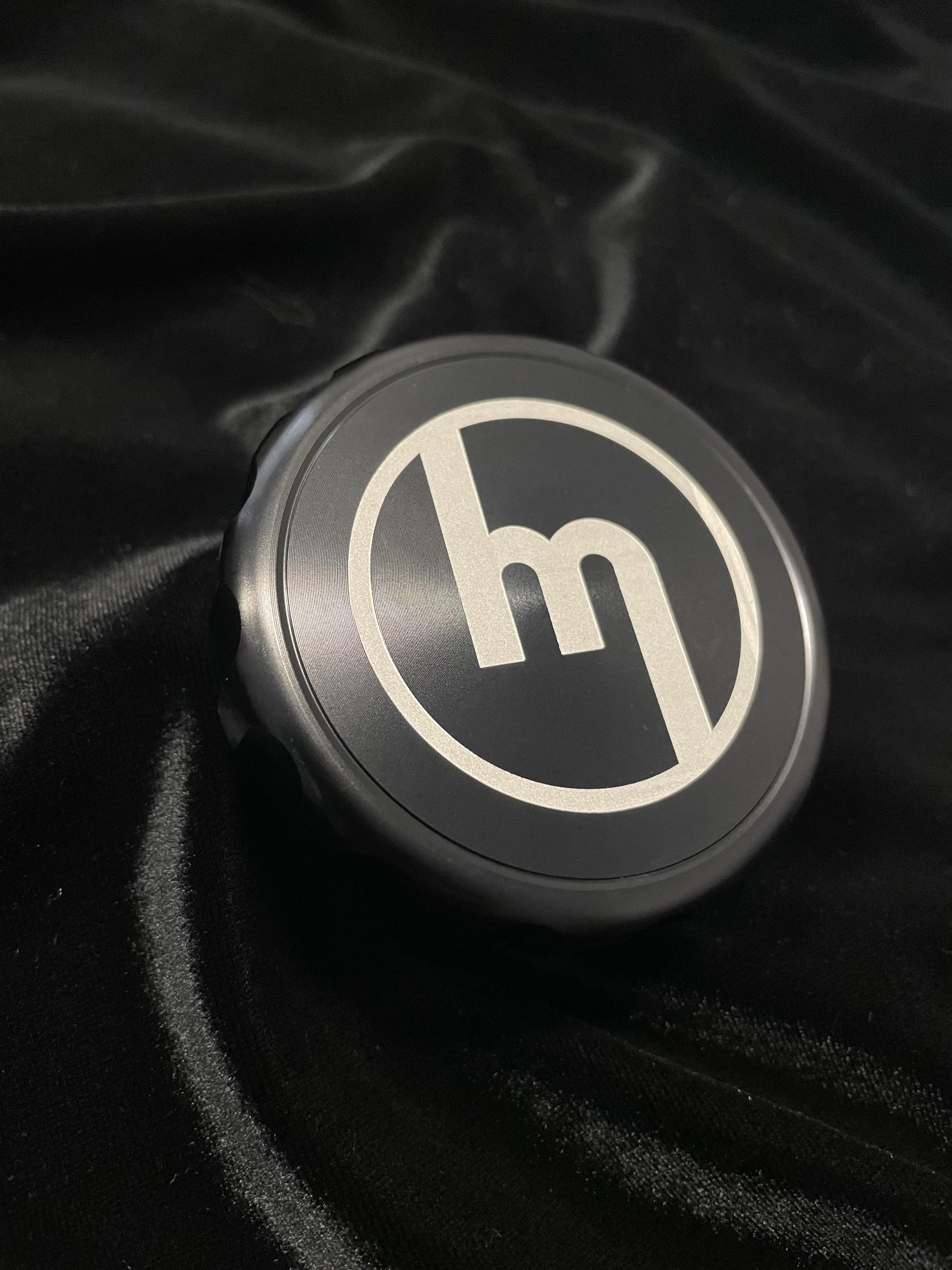 M Logo Black Alloy Radiator Cap - 40mm