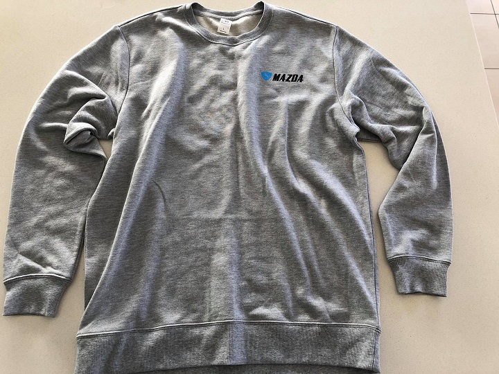 Blue M Black Mazda - Grey Longsleeve