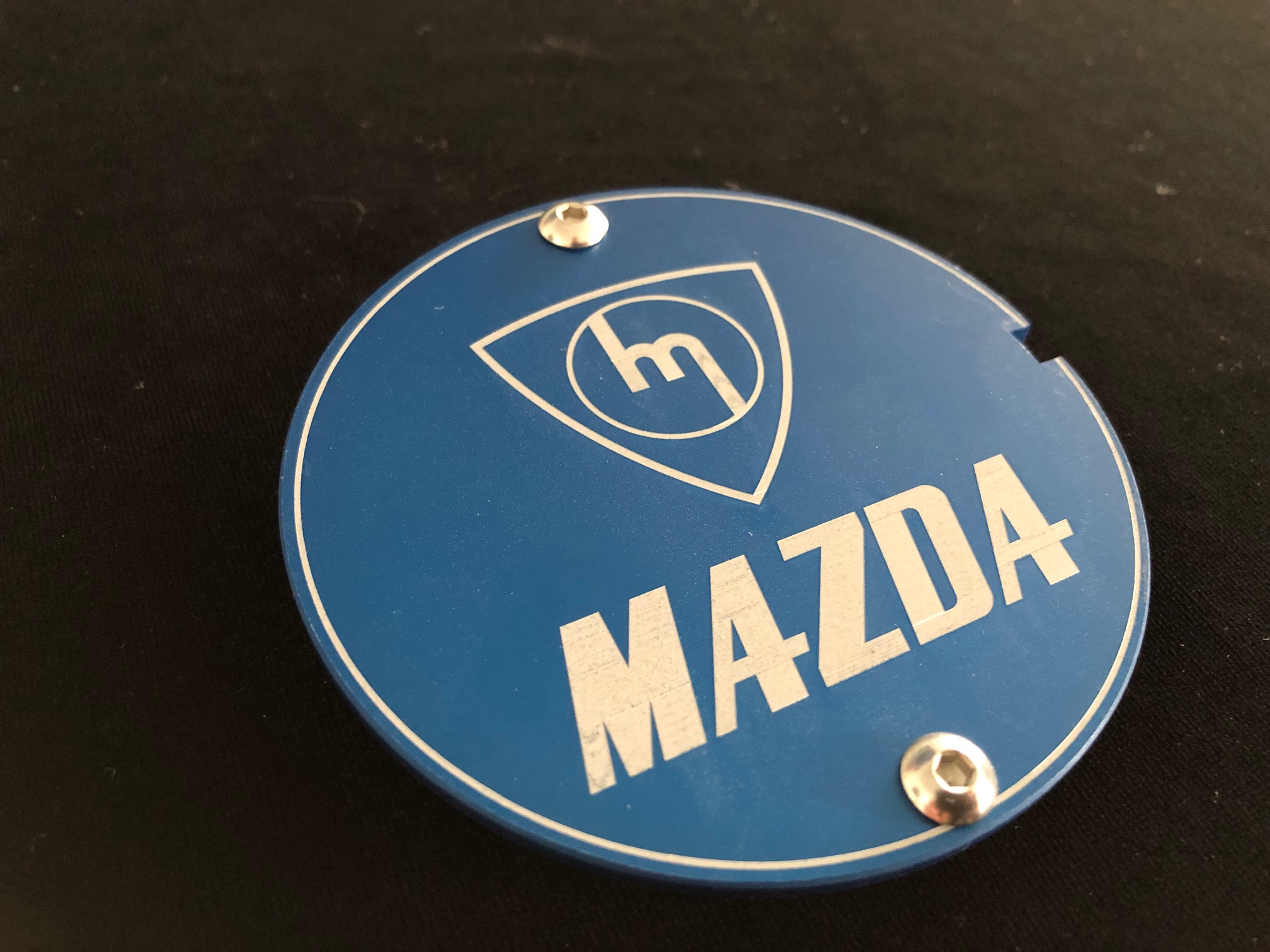Blue M MAZDA CAS Cover
