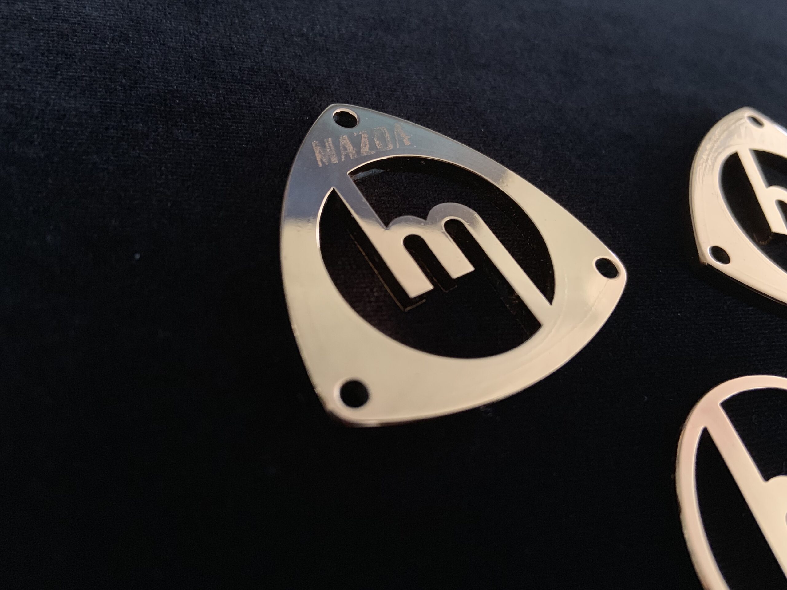 24K Gold Plated Stainless Steel Rotor Pendant