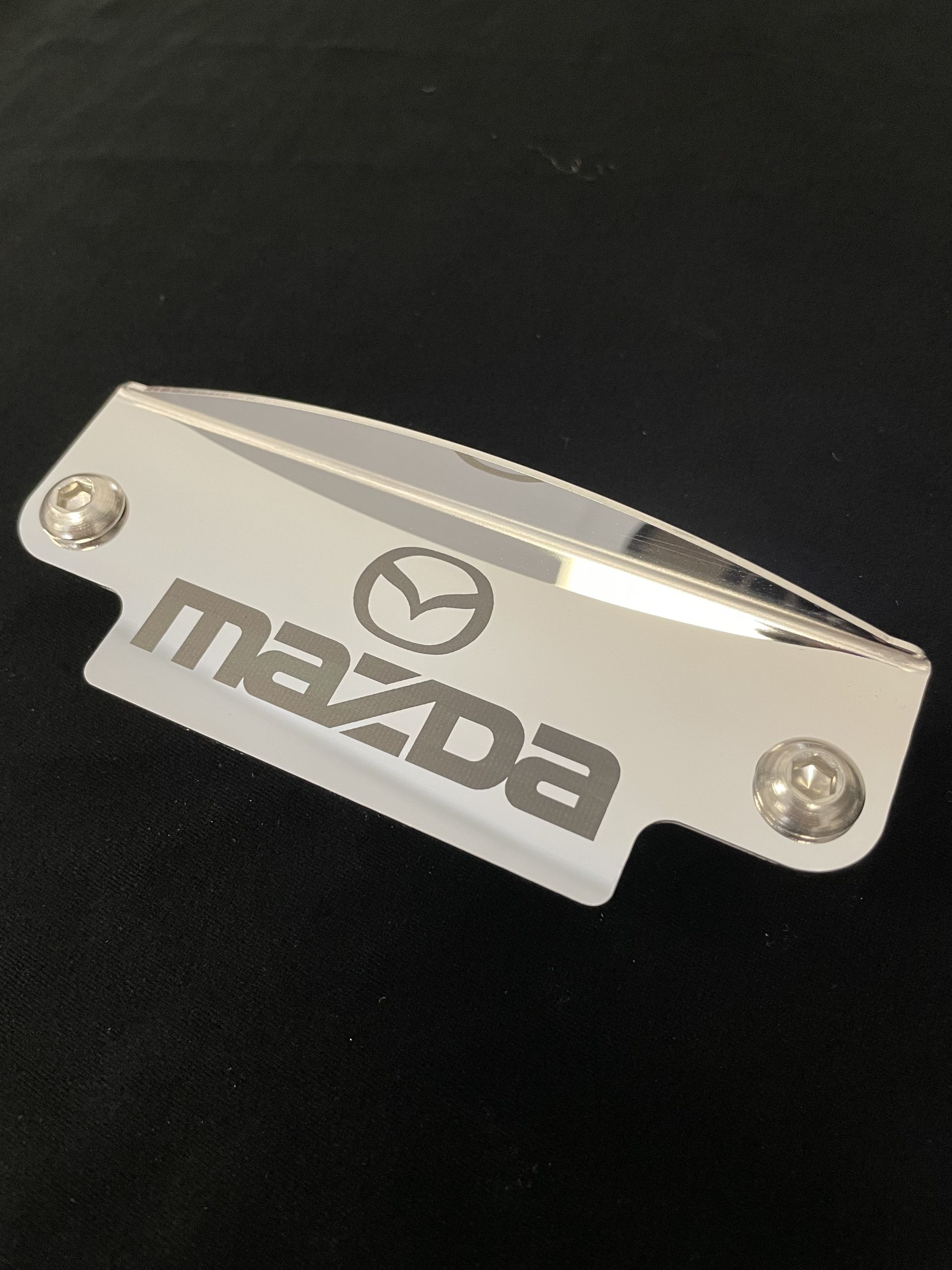 M MAZDA later 12a Flywheel Cover Polished