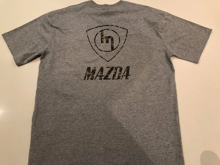 Camo Print - Grey Tee