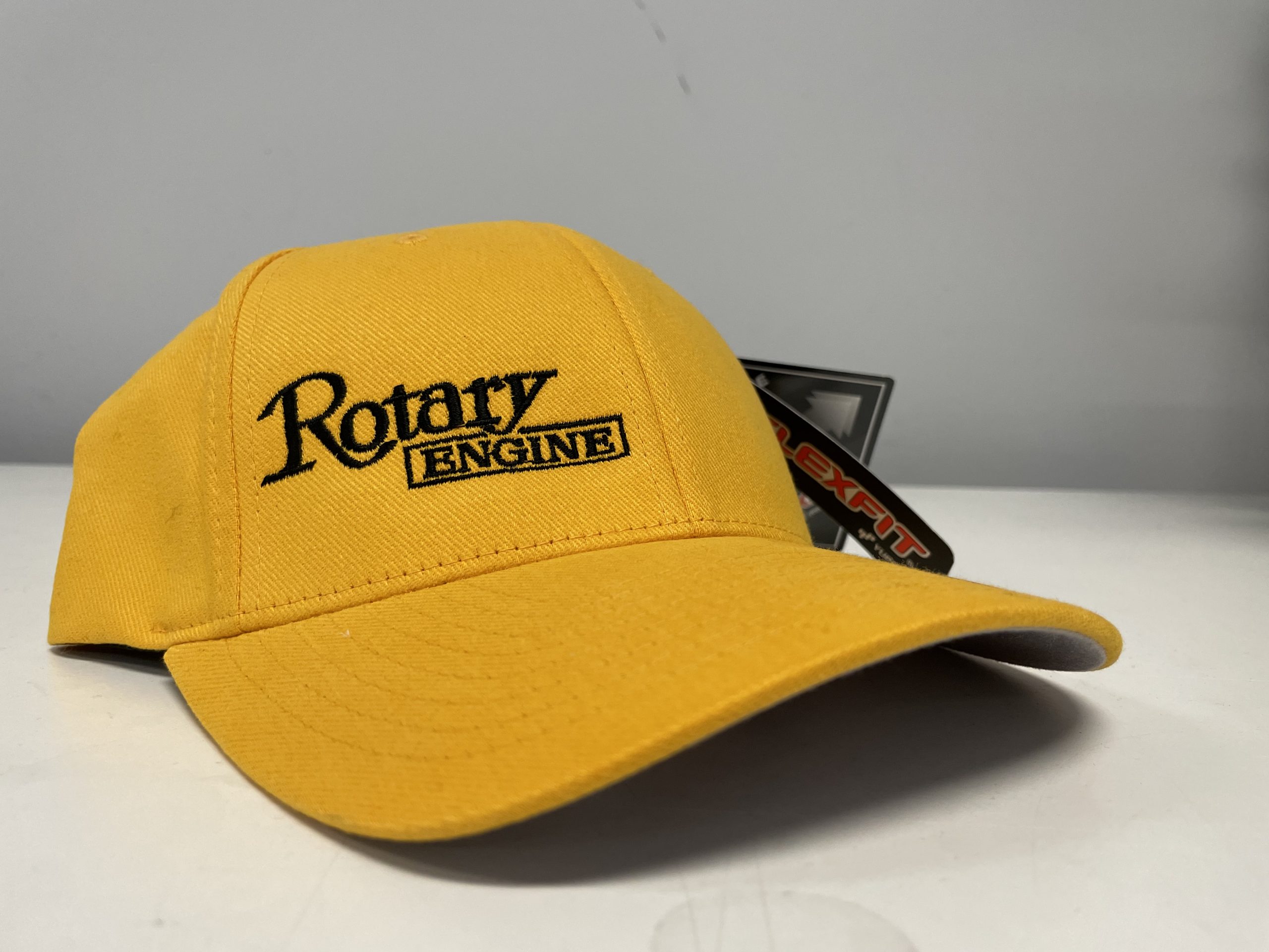 Yellow Flexfit - Black Rotary Engine