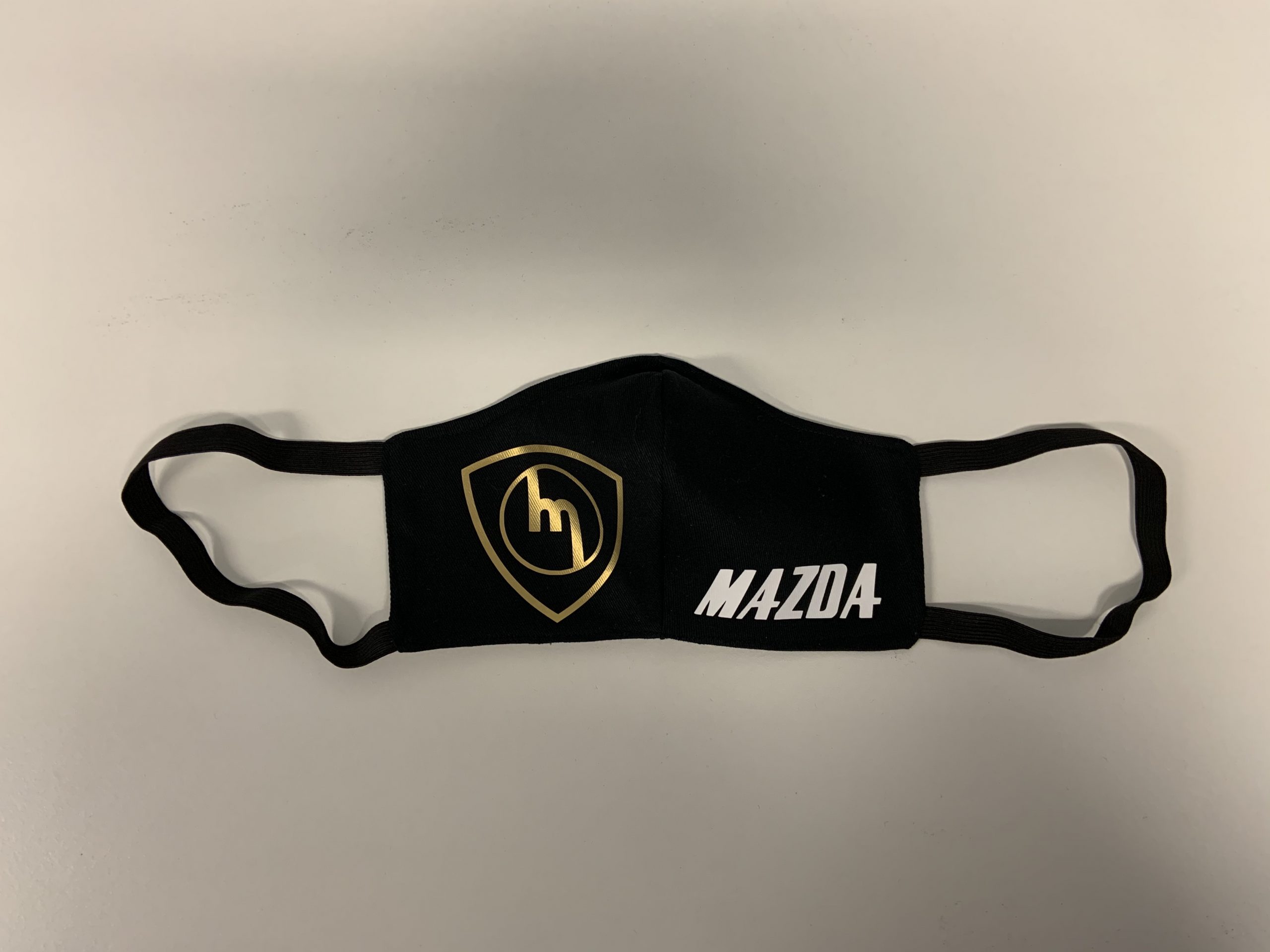 Gold M Mask Mazda