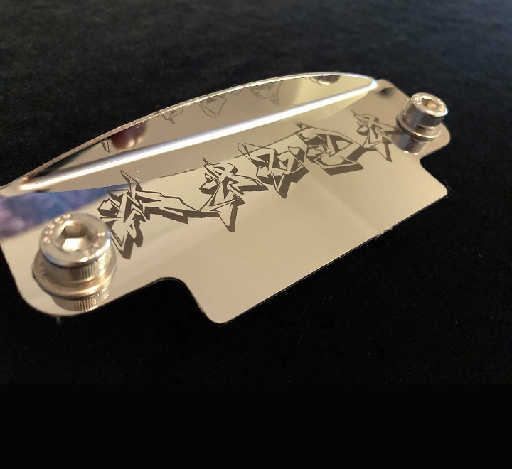 Graffiti Mazda 12a flywheeel cover