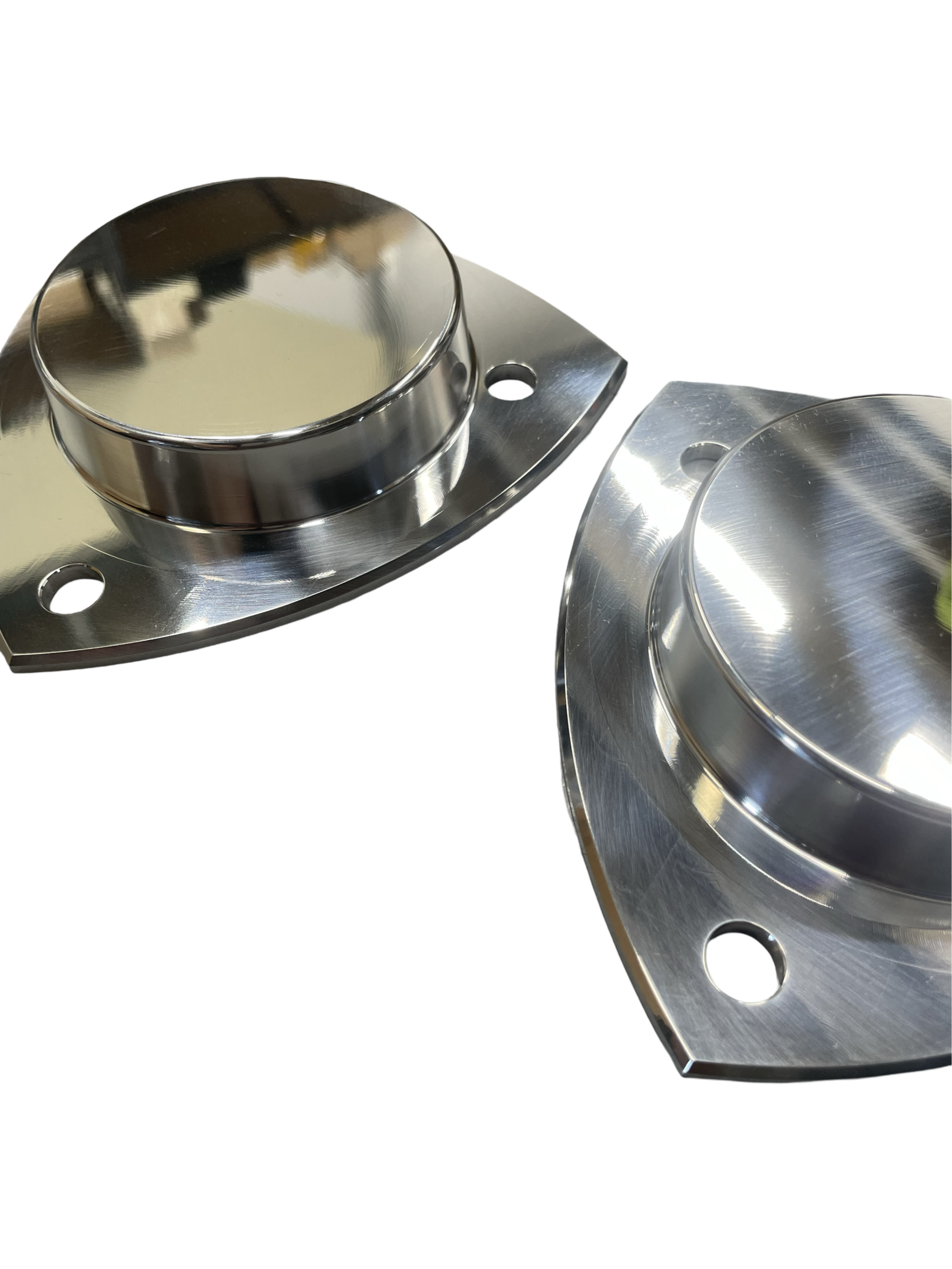 Rx2 Alloy Strut Tops - Polished Blank