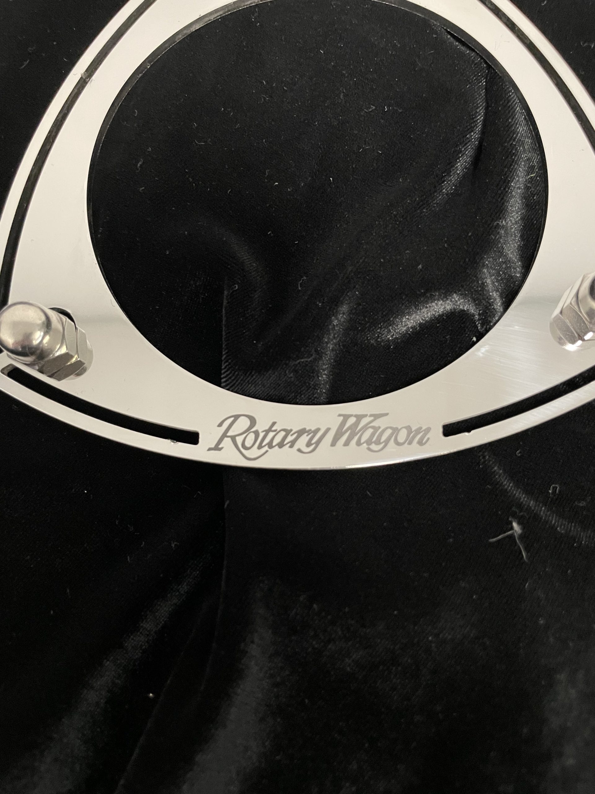 Polished Stainless 323 / Rx3/808 RotaryWagon Strut Top Rings