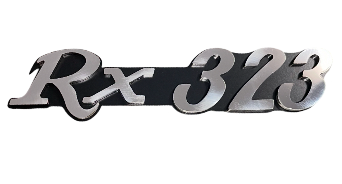 Rx323 Badge