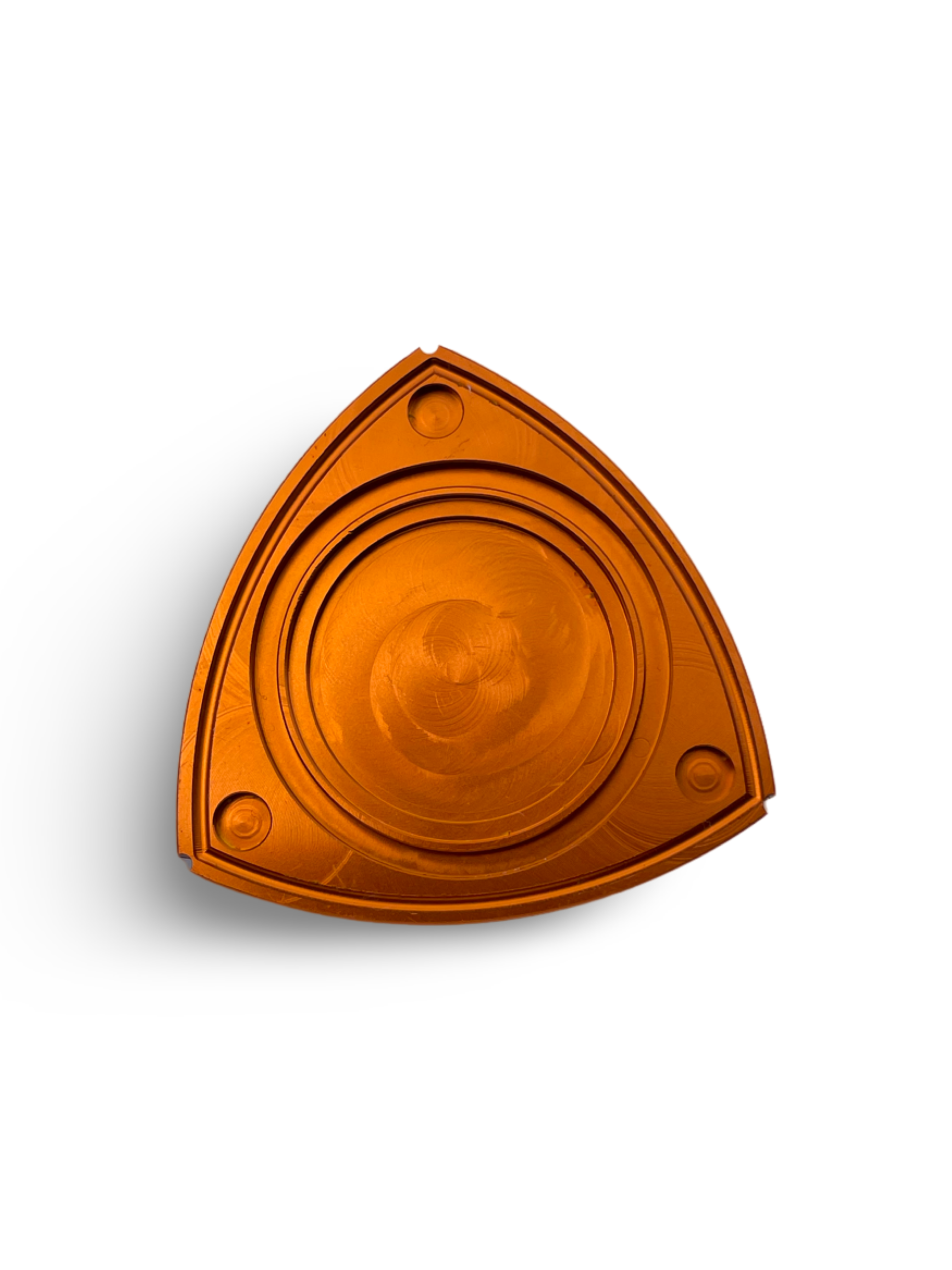 Orange Billet Oil Cap - Blank