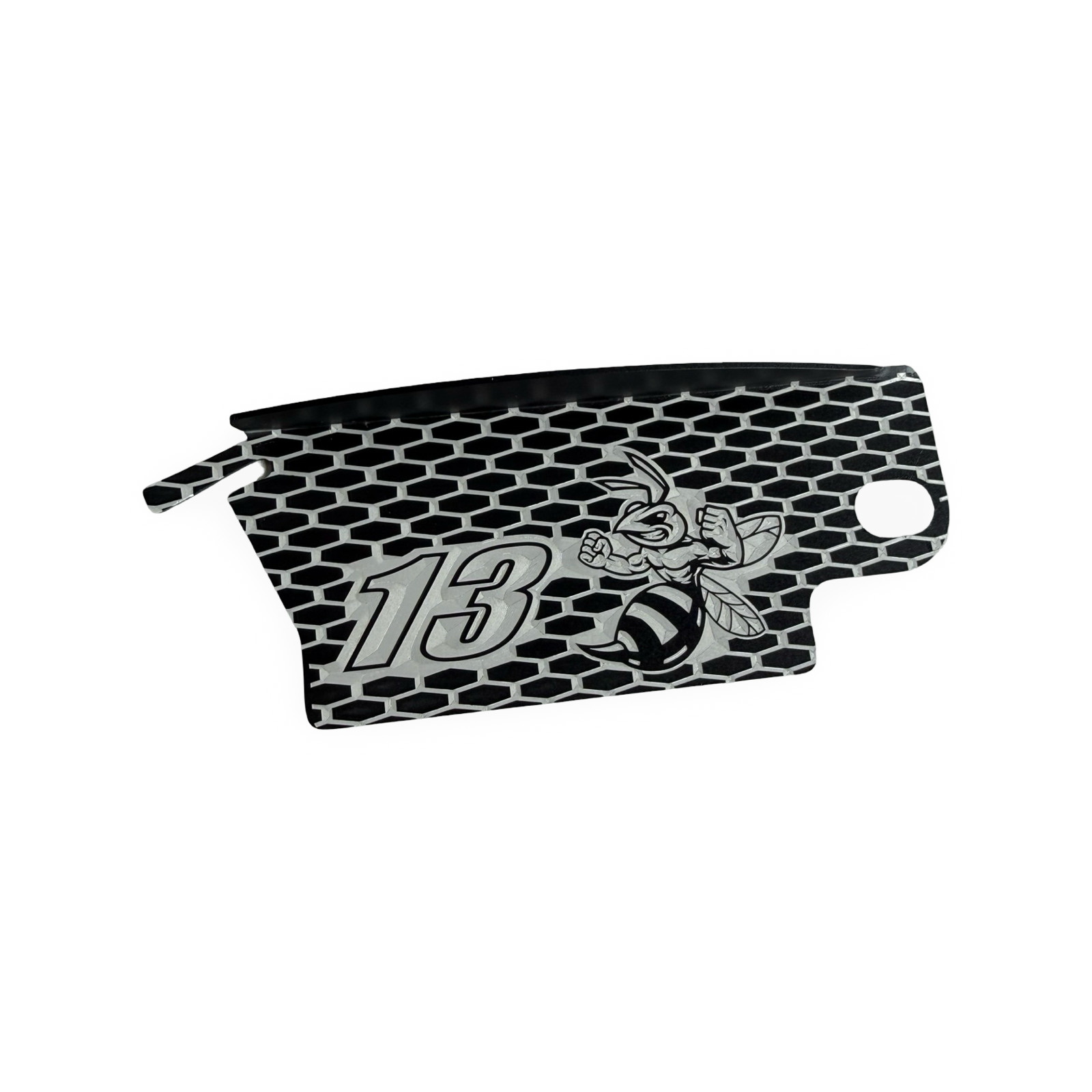 13BEE Honeycomb Black Flywheel Cover 1 Bolt