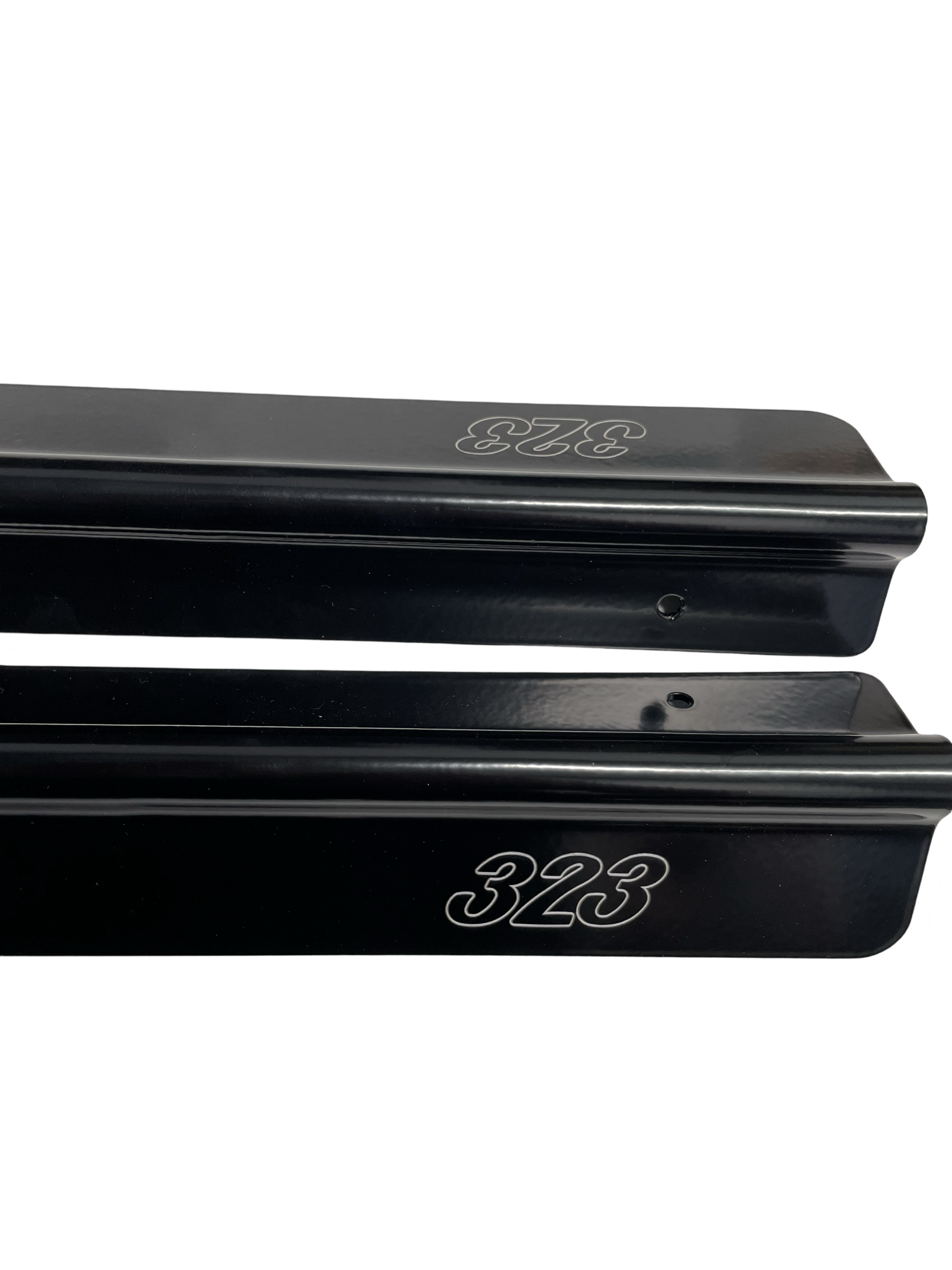 323 2 Door Black Scuff Plates