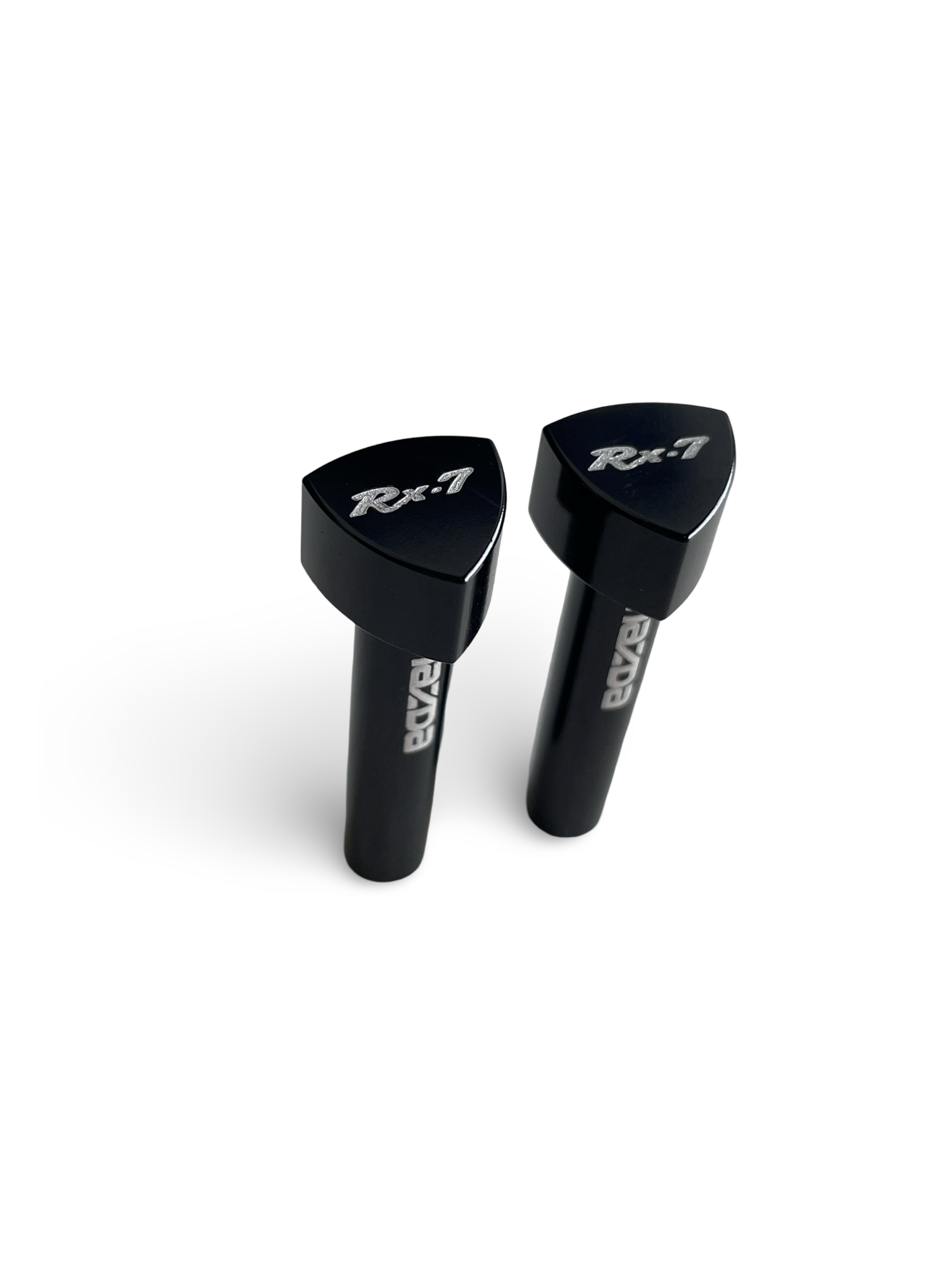 BLACK Billet Door Lock Knobs - Rx7 Gen1 (pair)